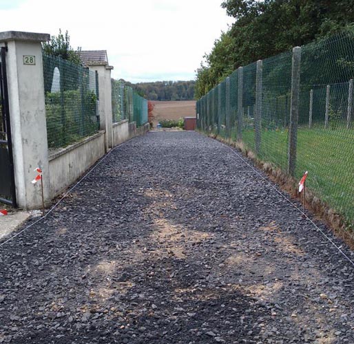 Travaux d'assainissement Crépy-en-Valois