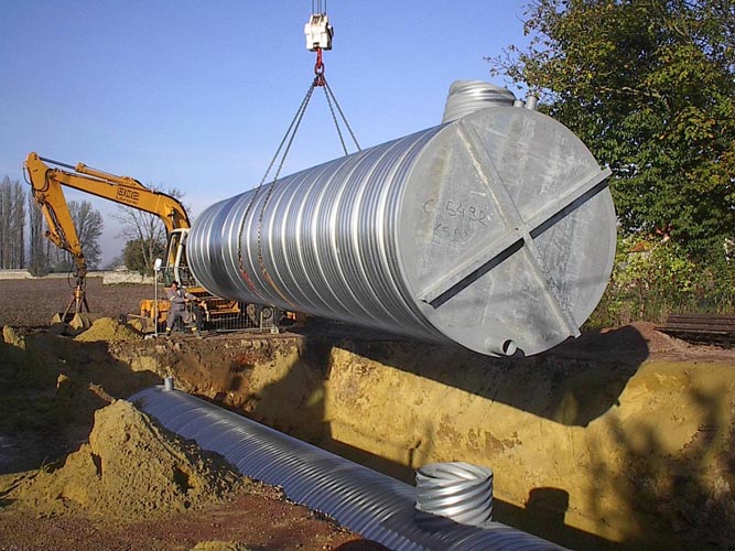 Travaux d’assainissement